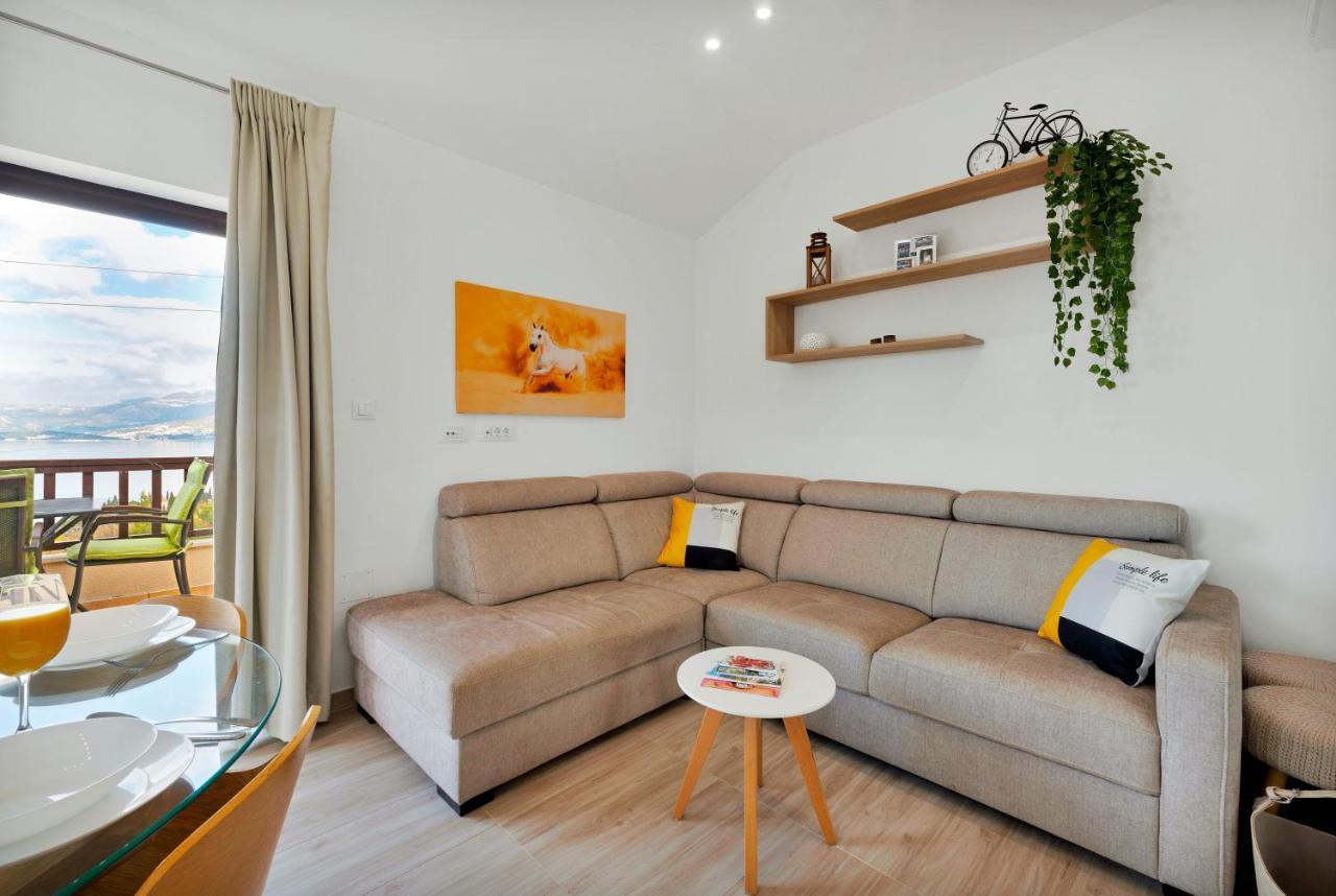 Penthouse With Panoramic View Apartment Кавтат Екстериор снимка